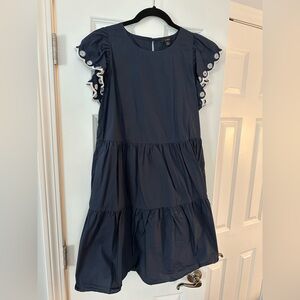 J. Crew Navy Blue Dress